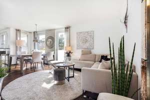 Villa Strauch: Großzügige 3-Zimmer-Wohnung mit Terrasse in Strandnähe von Westerland