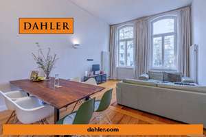 Exklusive Altbau-Maisonettewohnung mit Designerküche & flexiblem Raumkonzept zum Wohnen und Arbeiten