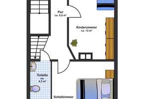 Sonniges, grosszügiges Reihenmittelhaus ca. 160 m², Terrasse, zwei Balkone, Gärten – Roth (Kreis) – Vorschaubild 44