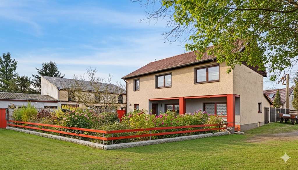 Immobilie in Brück - Ein- Zweifamilienhaus mit großem Garten - Bild 0