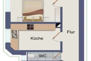 2-Zimmer-Wohnung in den Quadraten (WG-geeignet) – U5 18, 68199 Innenstadt/Jungbusch, Mannheim – Vorschaubild 3