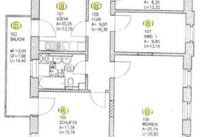 Familienwohnung im beliebten Gohlis-Süd mit großem Balkon – Die vollständige Adresse der Immobilie erhältst du vom Anbieter., 4155 Gohlis-Süd, Leipzig – Vorschaubild 16