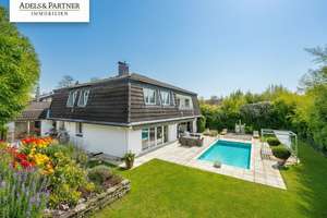 Mediterran inspirierte Villa mit weitläufigem Gartenensemble und Spa-Bereich – Die vollständige Adresse der Immobilie erhältst du vom Anbieter., 50996 Hahnwald, Köln – Vorschaubild 5