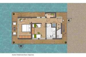 Exklusives schwimmendes Ferienhaus auf der Ostsee mit eigenem Steg – Schleidamm 13b, 24376 Kappeln – Vorschaubild 26