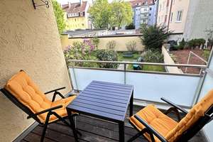 Neben der U-Bahn, komplett möbliert, 3-Zimmer-Wohnung - Wohnen auf Zeit in Milbertshofen – Georgenschwaigstraße 24, 80807 Milbertshofen, München – Vorschaubild 8