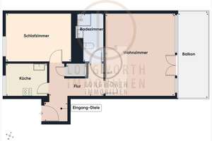 Perfekte Zweizimmerwohnung mit gehobener Ausstattung – Die vollständige Adresse der Immobilie erhältst du vom Anbieter., 90471 Langwasser Nordwest, Nürnberg – Vorschaubild 18