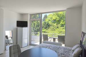 1 Zimmer Wohnung Balkon Einbauküche Düsseldorf Messe Flughafen – Lohauser Dorfstraße xx, 40474 Lohausen, Düsseldorf – Vorschaubild 3