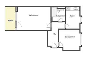 Helle 2-Zimmer-Wohnung mit sonniger Loggia – Die vollständige Adresse der Immobilie erhältst du vom Anbieter., 81927 Oberföhring, München – Vorschaubild 7