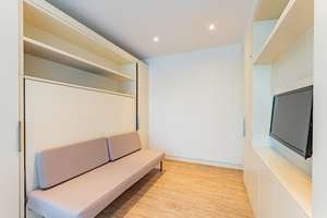 Am Olympiapark - Hell. Modern. Möbliert. - Funktionelles Apartment im Olympia-Tower! – Die vollständige Adresse der Immobilie erhältst du vom Anbieter., 80809 Am Riesenfeld, München – Vorschaubild 3