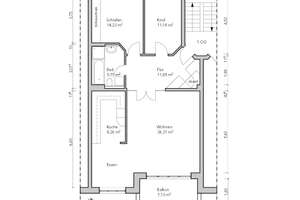 Wohnen im Grünen - 3-Zi.-Wohnung mit S/W-Balkon und Tiefgarage – Die vollständige Adresse der Immobilie erhältst du vom Anbieter., 23568 Sankt Gertrud, Lübeck – Vorschaubild 3