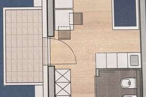 1-Zimmer Wohnung mit Balkon in Uninähe – Firnhaberstraße 20, 86159 Hochfeld, Augsburg – Vorschaubild 9