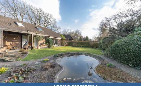Familienhaus mit großem Garten, Teich und vielseitigem Raumangebot in Havixbeck