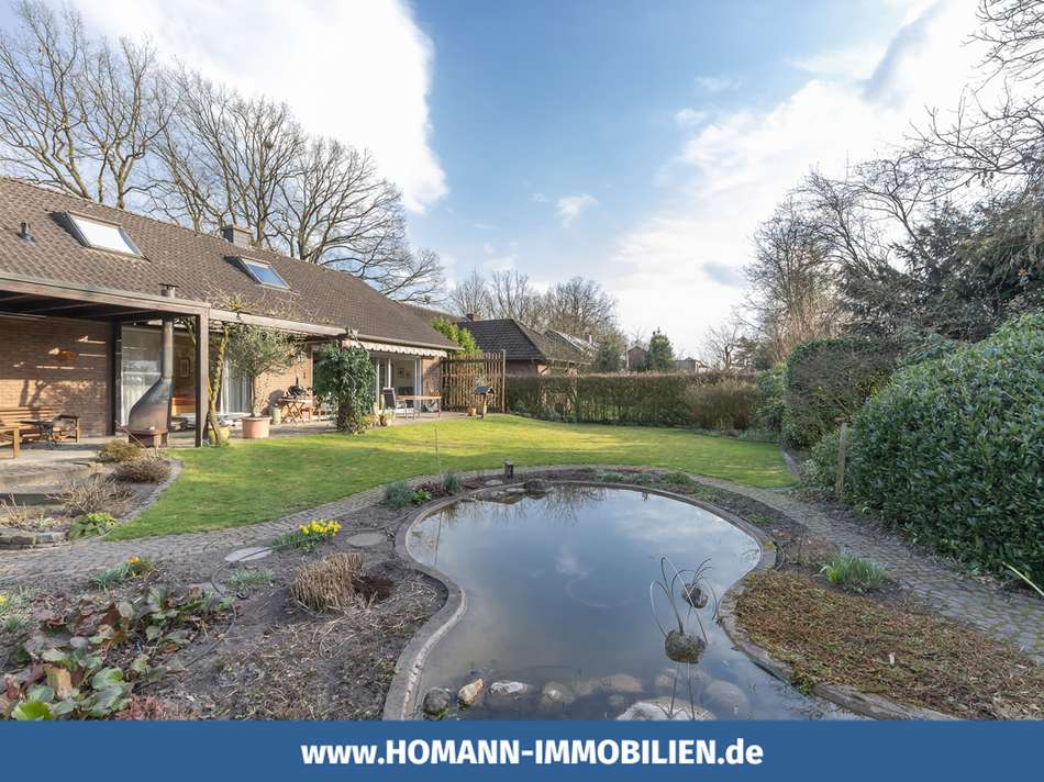 Gartenidylle mit Teich