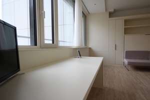 Olympia Tower: Exklusives vollmöbliertes Apartment mit Concierge und weitem Blick – Helene-Mayer-Ring 4, 80809 Am Riesenfeld, München – Vorschaubild 4