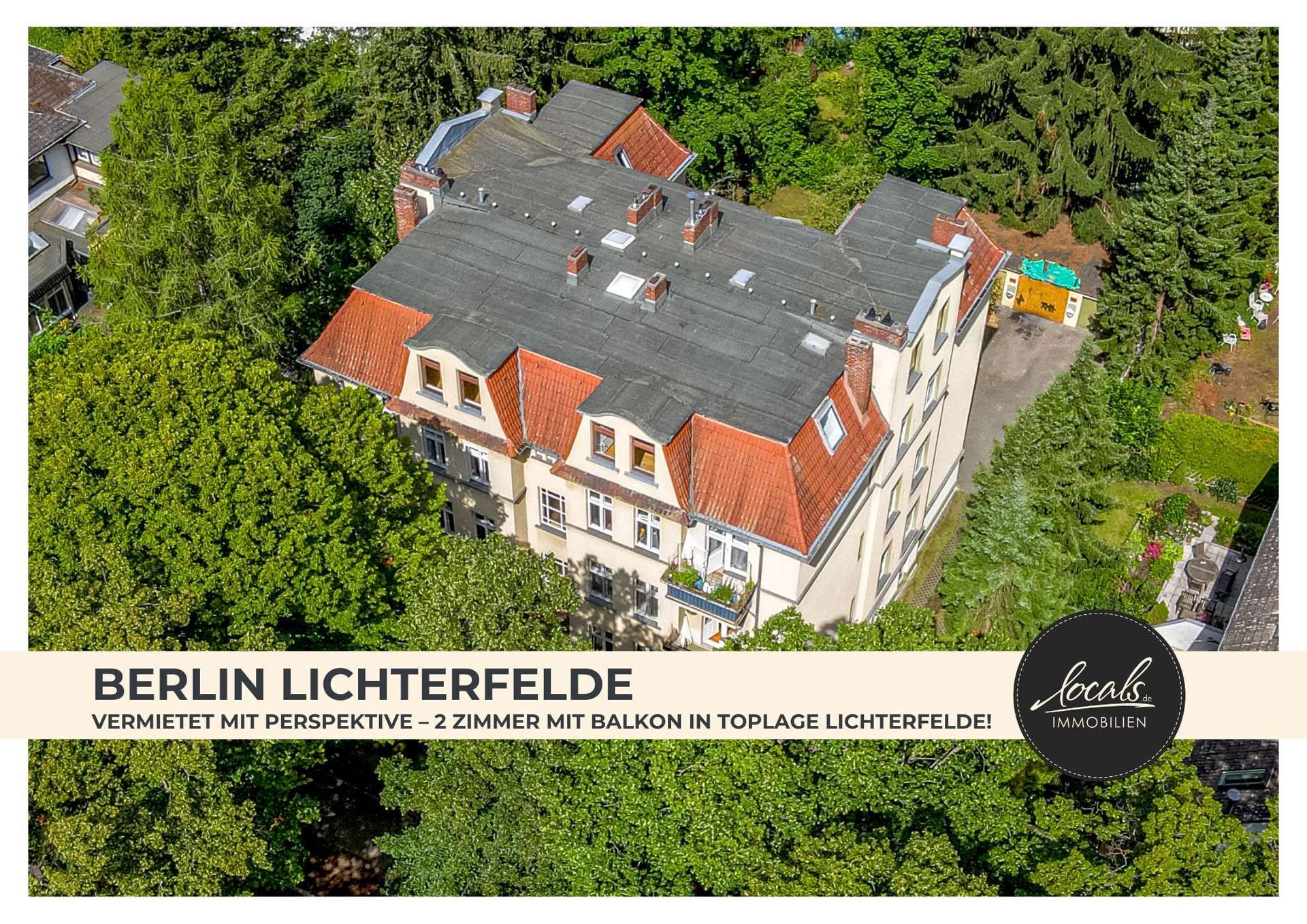 Vermietet mit Perspektive – 2 Zimmer mit Balkon in Toplage Lichterfelde!, Berlin – Bild 1