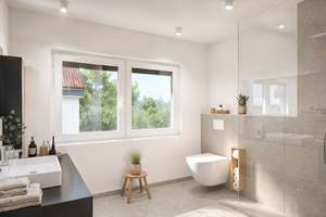 Autark wohnen NEUBAU freistehendes Plus-Energiehaus in Da-Eberstadt – Die vollständige Adresse der Immobilie erhältst du vom Anbieter., 64295 Eberstadt, Darmstadt – Vorschaubild 6