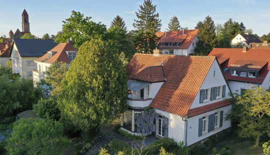 Bild von Anno 1925 im Paulusviertel - "Ein Garten voller Poesie, ein Haus voller Geschichte."