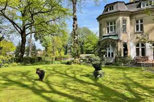 VILLA SCHWANENHOF - EINZIGARTIGES, NEOBAROCKES ANWESEN - PARKÄHNLICHER  GARTEN MIT SALZWASSER-POOL – Inselstr 37, 14129 Nikolassee, Berlin – Vorschaubild 32