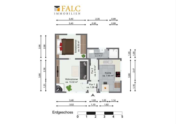 Grundriss Erdgeschoss