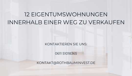 Bild von 12 Eigentumswohnungen in etablierter Frankfurter Wohnlage | Attraktives Wohnportfolio