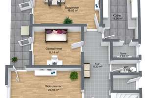 Einfamilienhaus mit großem Garten in Rottenburg an der Laaber zu verkaufen! – Die vollständige Adresse der Immobilie erhältst du vom Anbieter., 84056 Rottenburg an der Laaber – Vorschaubild 18