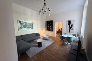 3-Zimmer-Wohnung mit Balkon in Charlottenburg (vollmöblierte) – Bleibtreustraße 10-11, 10623 Charlottenburg, Berlin – Vorschaubild 1