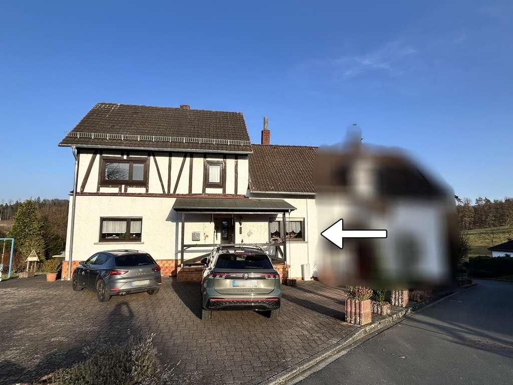 Immobilie in Bürdenbach - Nähe Horhausen, Doppelhaushälfte mit großem Grundstück sowie zusätzlichem Waldgrundstück - Bild 2