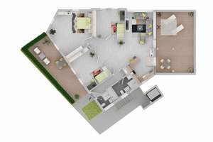 Exklusive 4,5-Zimmer-Wohnung mit Panoramaterrasse & Südterrasse – einzigartig in Stuttgart – Die vollständige Adresse der Immobilie erhältst du vom Anbieter., 70597 Degerloch (Ortsteil), Stuttgart – Vorschaubild 20