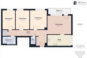 Lichtdurchflutete 4-Zimmer-Wohnung mit Balkon und Tiefgaragenstellplatz! – Die vollständige Adresse der Immobilie erhältst du vom Anbieter., 56075 Karthause Flugfeld, Koblenz – Vorschaubild 11