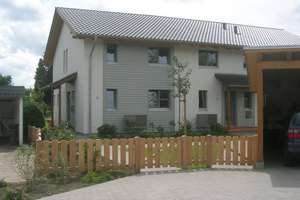 Wohngesundes ökologisches Endreihenhaus