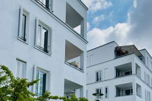 Moderne 2-Zi.-Neubauwohnung (2016) möbliert, Loggia, EBK & TG Stellplatz in Neuhausen Nymphenburg