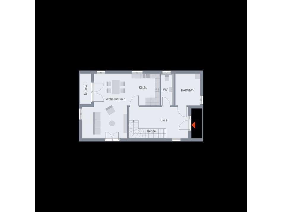 Grundriss Erdgeschoss