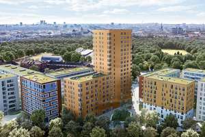 Panoramablick - Studio im Fritz Tower im 16. OG – Lehrter Strasse 24b, 10557 Moabit, Berlin – Vorschaubild 13