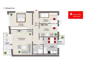Mal eben runter zum Markt - 4 Zimmer & 2 Balkone – Die vollständige Adresse der Immobilie erhältst du vom Anbieter., 27570 Geestemünde, Bremerhaven – Vorschaubild 18