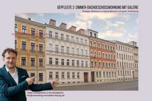 Gepflegte 2-Zimmer-Altbauwohnung mit Galerie als solide Kapitalanlage  im Leipziger Nordwesten!