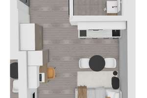 uniQ living // Modern - Hell - Exklusiv / Studentisches Wohnen "next level"