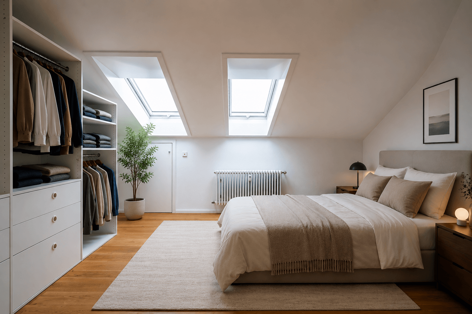 Riesige 3,5-Zimmer-Dachgeschoss-Wohnung (Fahrstuhl) mit Aussichtsterrasse in S-Möhringen - Foto 2
