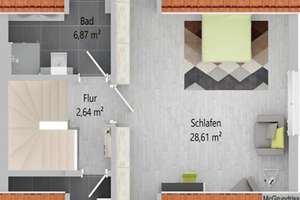 Neubau-DHH mit Süd-West-Garten in Augsburg-Neubergheim – Die vollständige Adresse der Immobilie erhältst du vom Anbieter., 86199 Bergheim, Augsburg – Vorschaubild 6