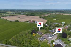 Winkelbungalow mit Poolhaus, PV-Anlage, neuer Wärmepumpe und großer Speditionshalle – Die vollständige Adresse der Immobilie erhältst du vom Anbieter., 24402 Esgrus – Vorschaubild 1
