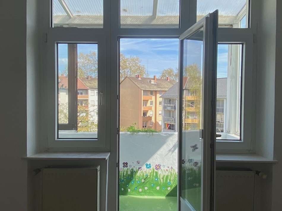 Zugang zum Balkon