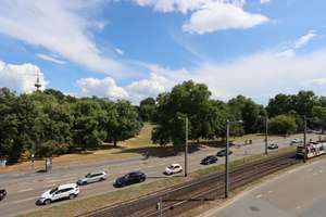 Blick auf den Luisenpark: Großzügige 5-Zimmer-Wohnetage mit Aufzug in Mannheim-Oststadt – Renzstraße 7, 68161 Schwetzingerstadt/Oststadt, Mannheim – Vorschaubild 2