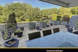 Mit Blick ins Grüne von Ihrer Dachterrasse