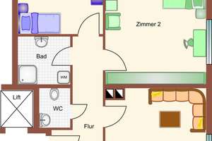 Tolle, helle 3-Zimmerwohnung mit Ostbalkon unweit vom Barbarossaplatz – Die vollständige Adresse der Immobilie erhältst du vom Anbieter., 76137 Südweststadt, Karlsruhe – Vorschaubild 10