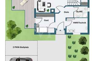 Familientraum in ruhiger Lage und energieeffizienter Bauweise – Die vollständige Adresse der Immobilie erhältst du vom Anbieter., 91459 Markt Erlbach – Vorschaubild 17