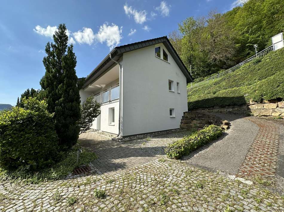Einfahrt Richtung Garten
