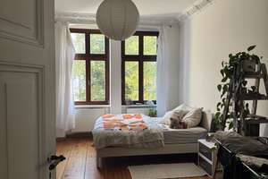 Helle 2-Zimmer-Altbauwohnung mit Dielen und Stuck – Immermannstraße 36, 39108 Stadtfeld Ost, Magdeburg – Vorschaubild 2