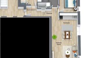 Erstbezug 3-Zimmer-Wohnung in Bielefeld-Theesen – Telgenbrink 16, 33739 Jöllenbeck, Bielefeld – Vorschaubild 2