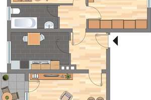 3-Zimmer-Wohnung in Dortmund