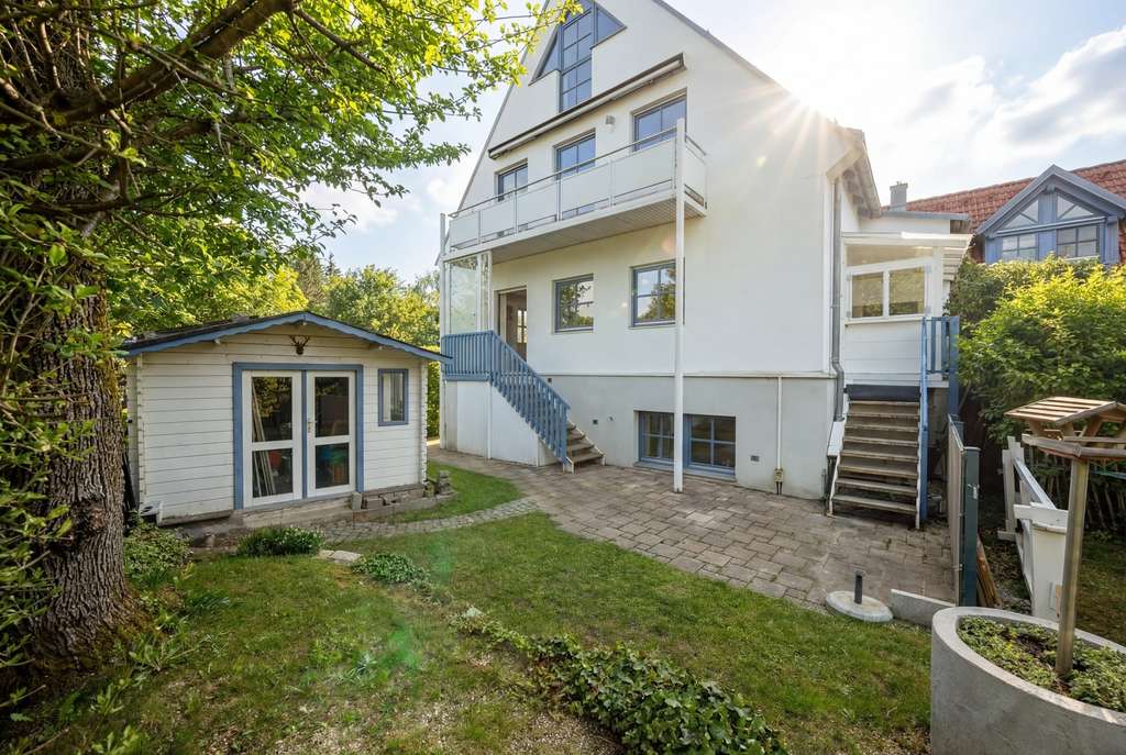 Immobilie in Schäftlarn - Ihr Rückzugsort im Grünen – Maisonette mit Garten & Alpenblick - Bild 0