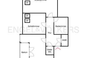 Helle 3-Zimmer-Wohnung mit herrlicher Aussicht in Donnerschwee! – Die vollständige Adresse der Immobilie erhältst du vom Anbieter., 26123 Donnerschwee, Oldenburg (Oldenburg) – Vorschaubild 10